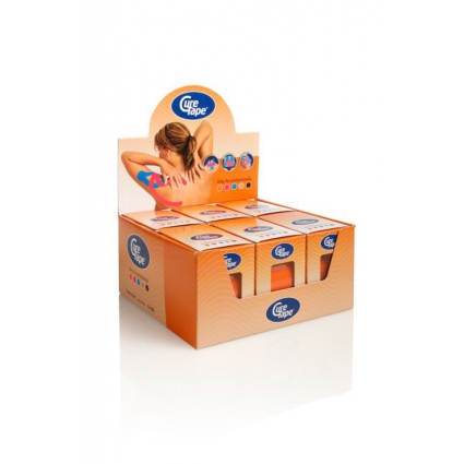 CureTape Classic kinésiologique - 5 cm x 5 m - orange