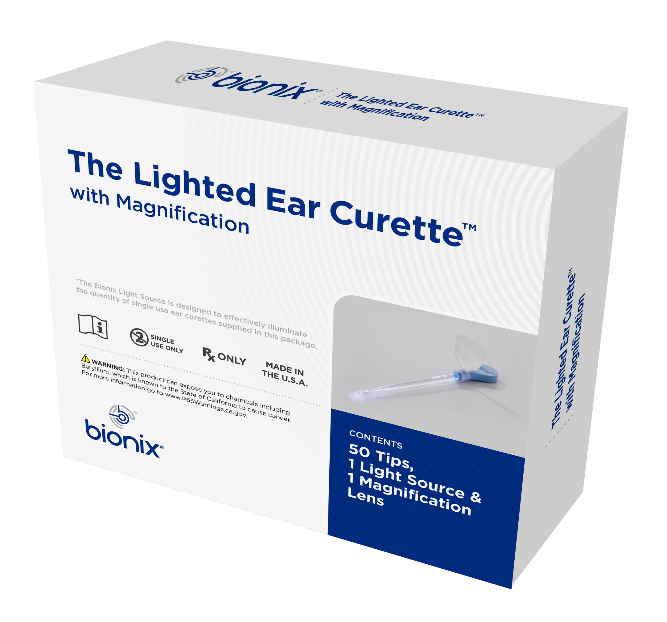 Bionix oor curettes verlichting Variety Kit (50 st)