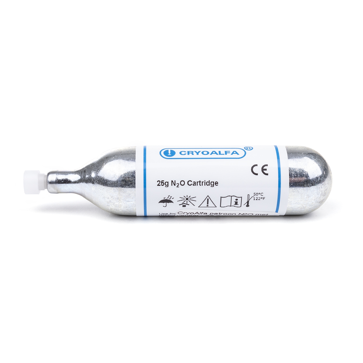 CryoAlfa cartouche N2O avec valve - 25 g