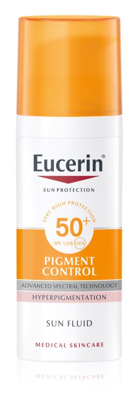 Eucerin sun pigment fluid - spf 50 - 50 ml (einde voorraad)