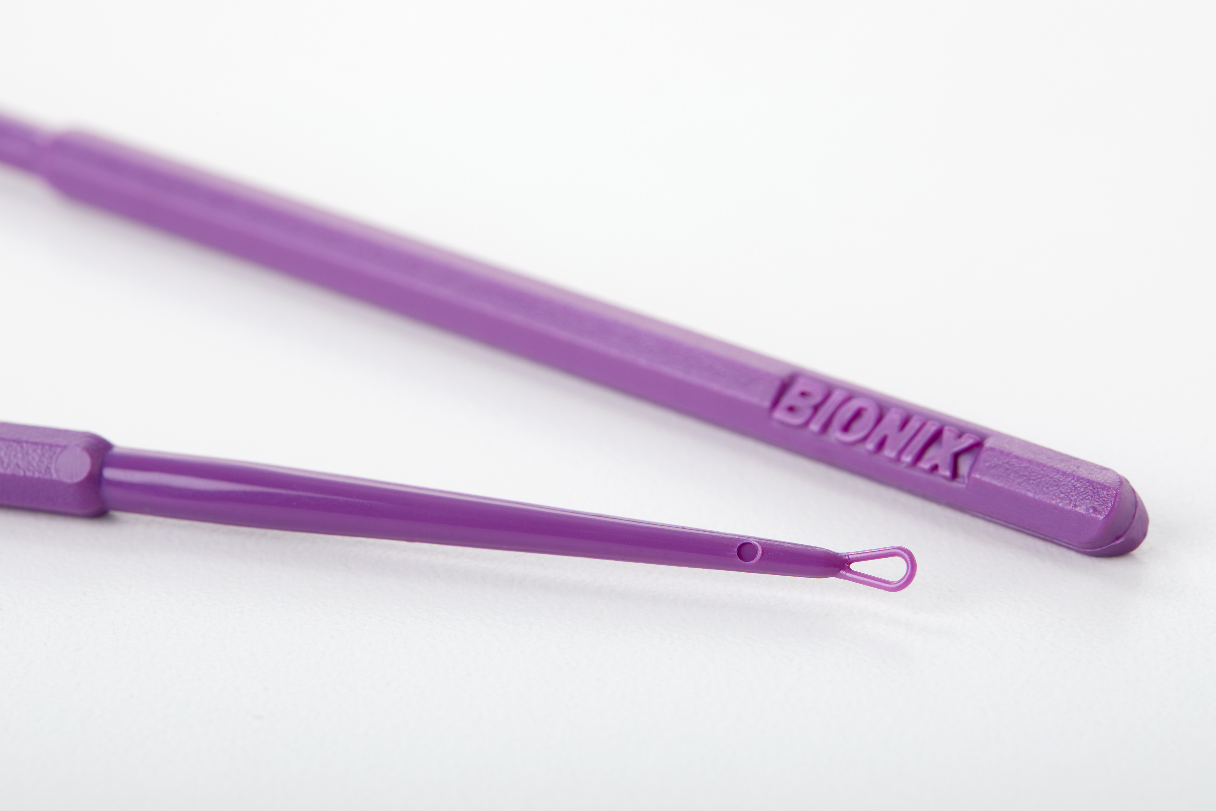 Bionix Curettes auriculaires de sécurité VersaLoop - mauve (50 pcs)