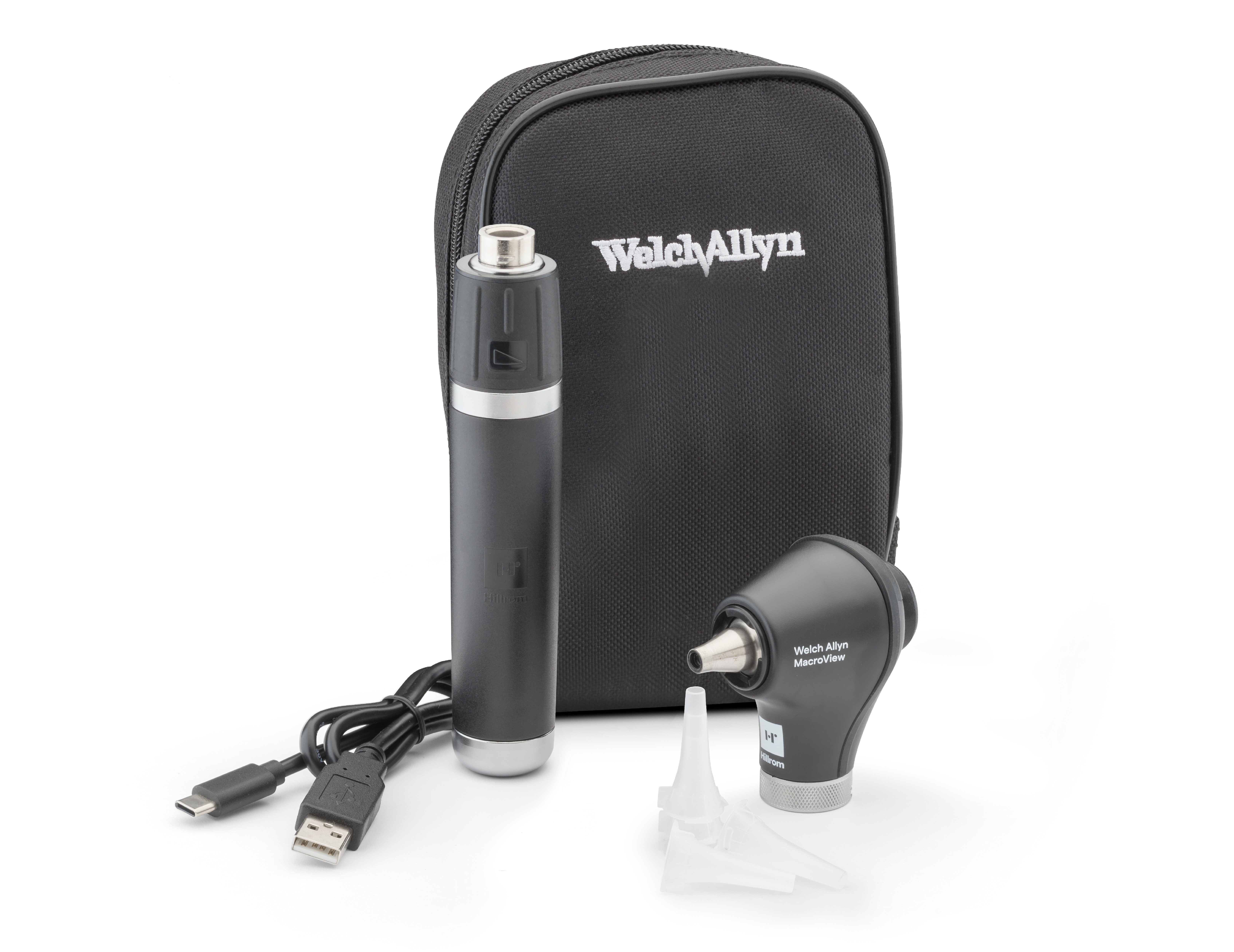 Welch Allyn set otoscope MacroView Basic - USB - soft case