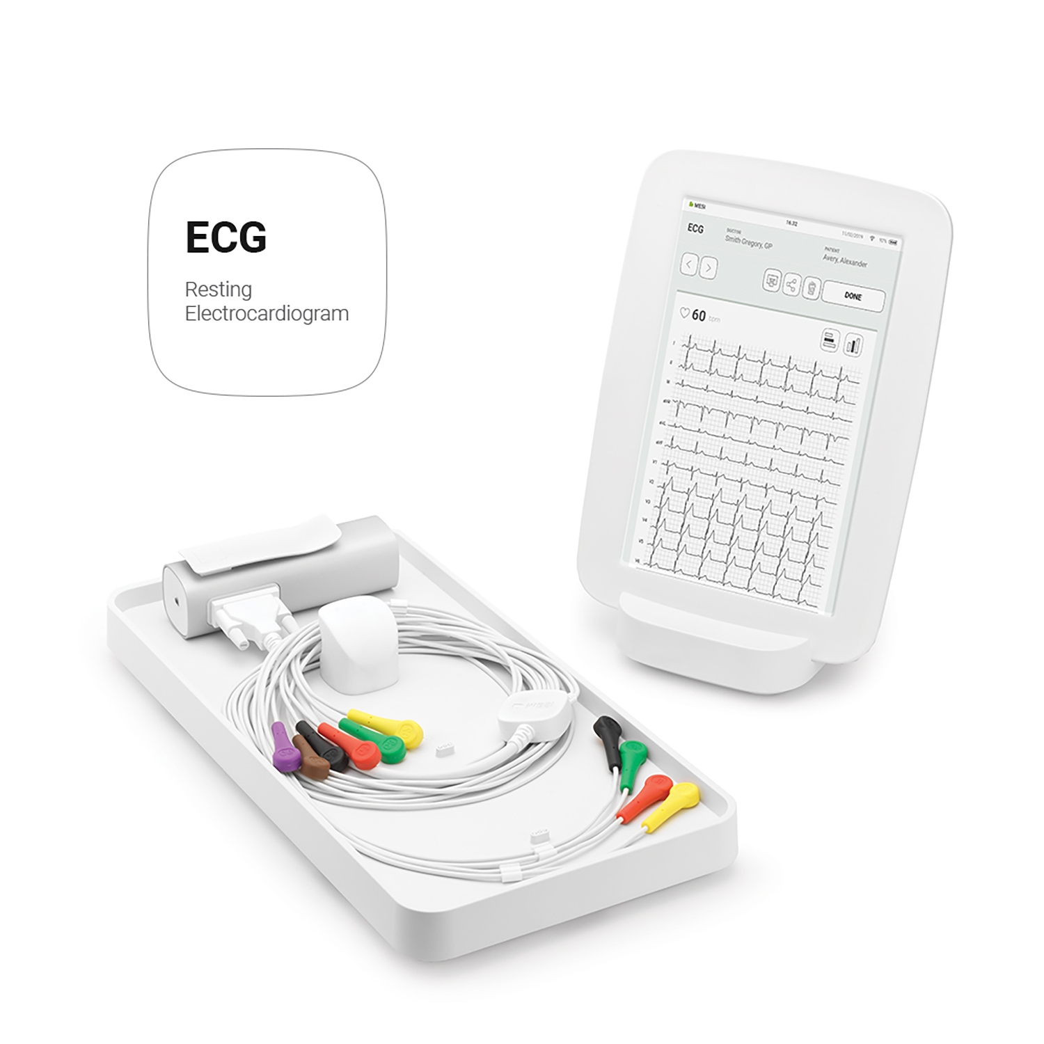 MESI mTABLET + ECG - draadloos