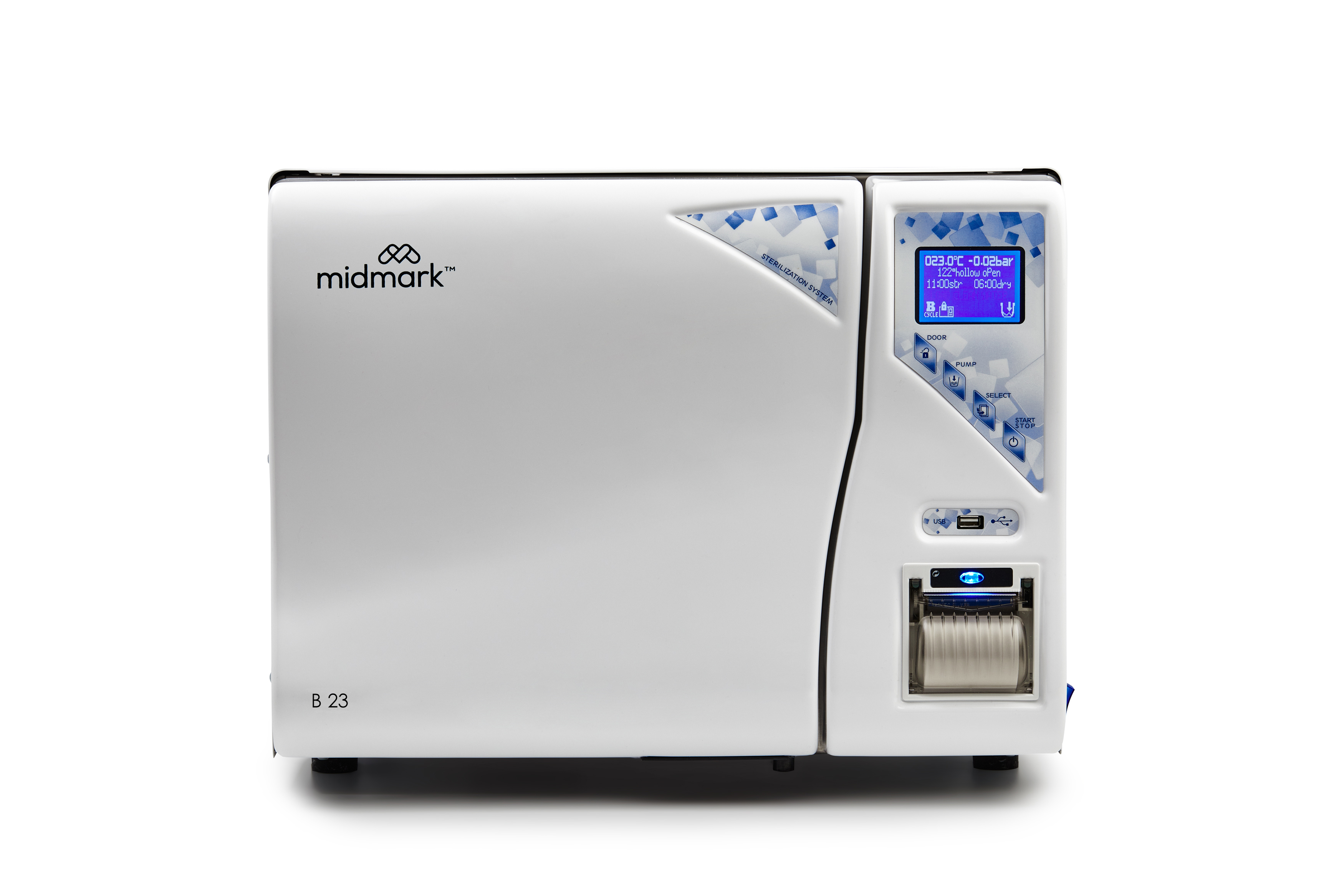 Midmark classe B autoclave vapeur + suivi USB PARENT