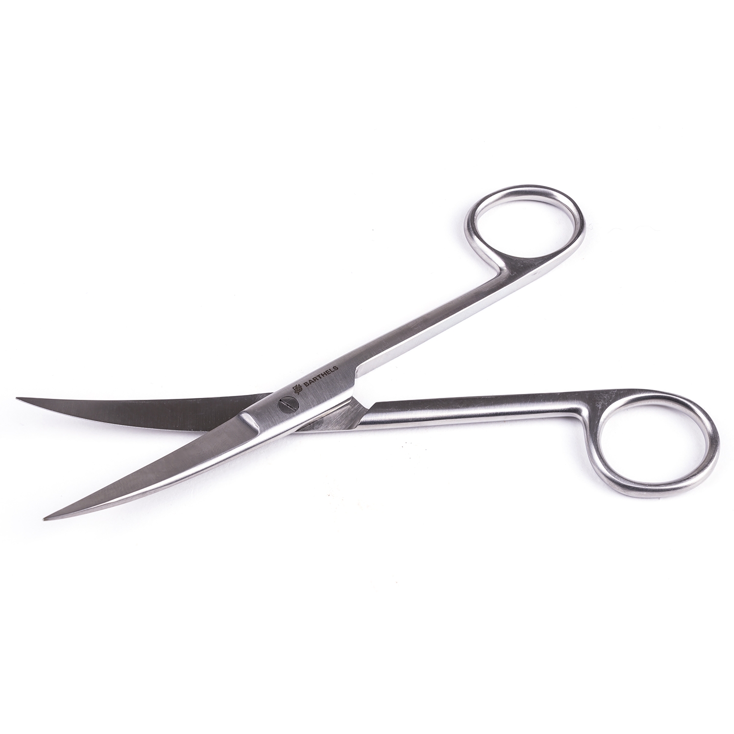 Schaar gebogen scherp-scherp - 16 cm