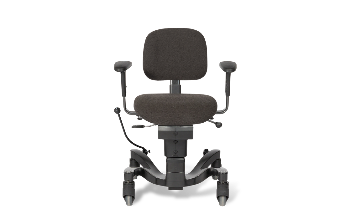 Chaise roulante trotteur Vela Tango 700 Standard - Tissu - Gris foncé