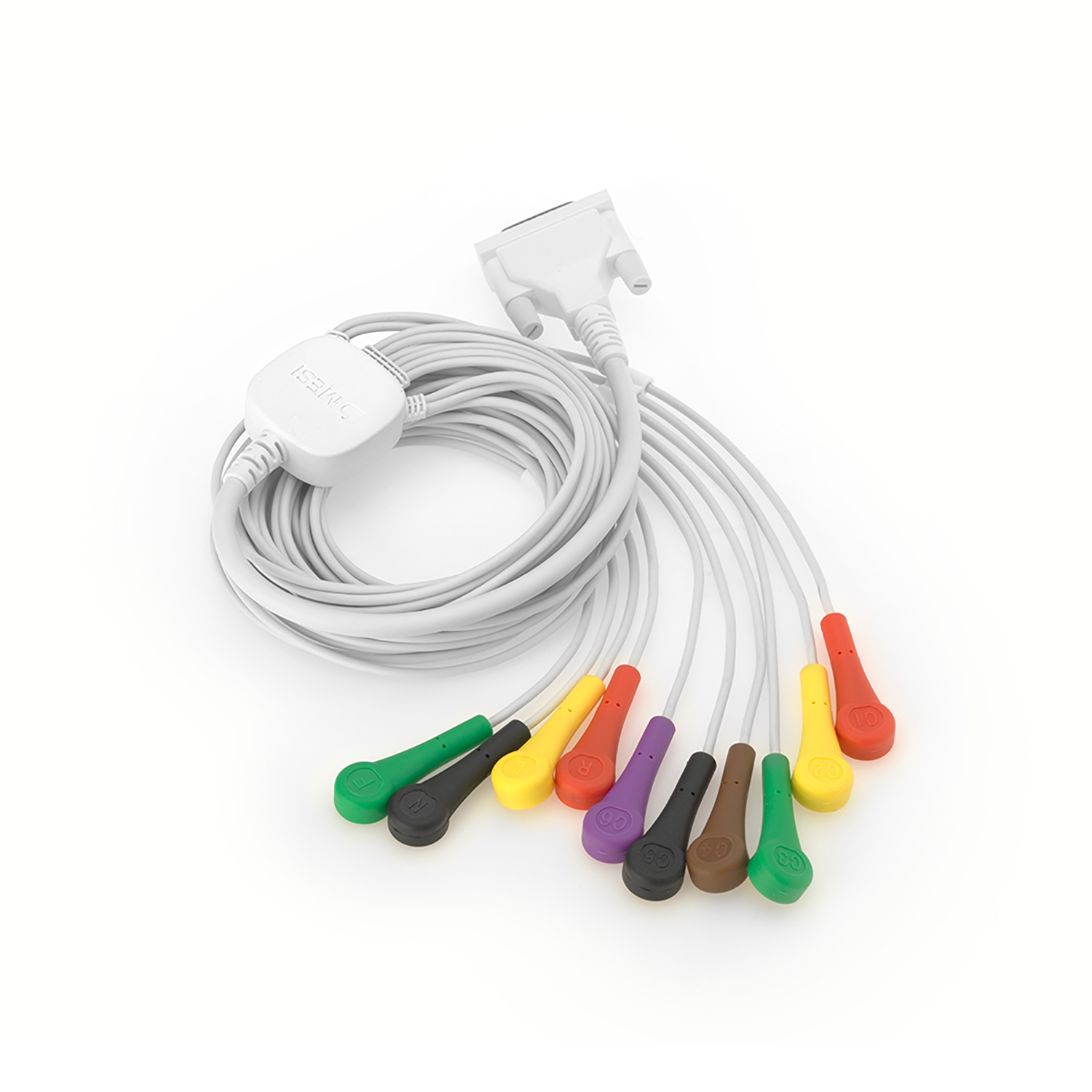 MESI câble patient ECG - bouton-poussoir