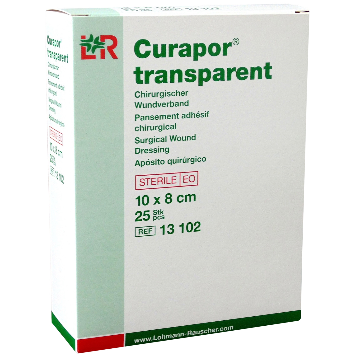 Curapor pansement transparent stérile - 8 x 10 cm (25 pcs)