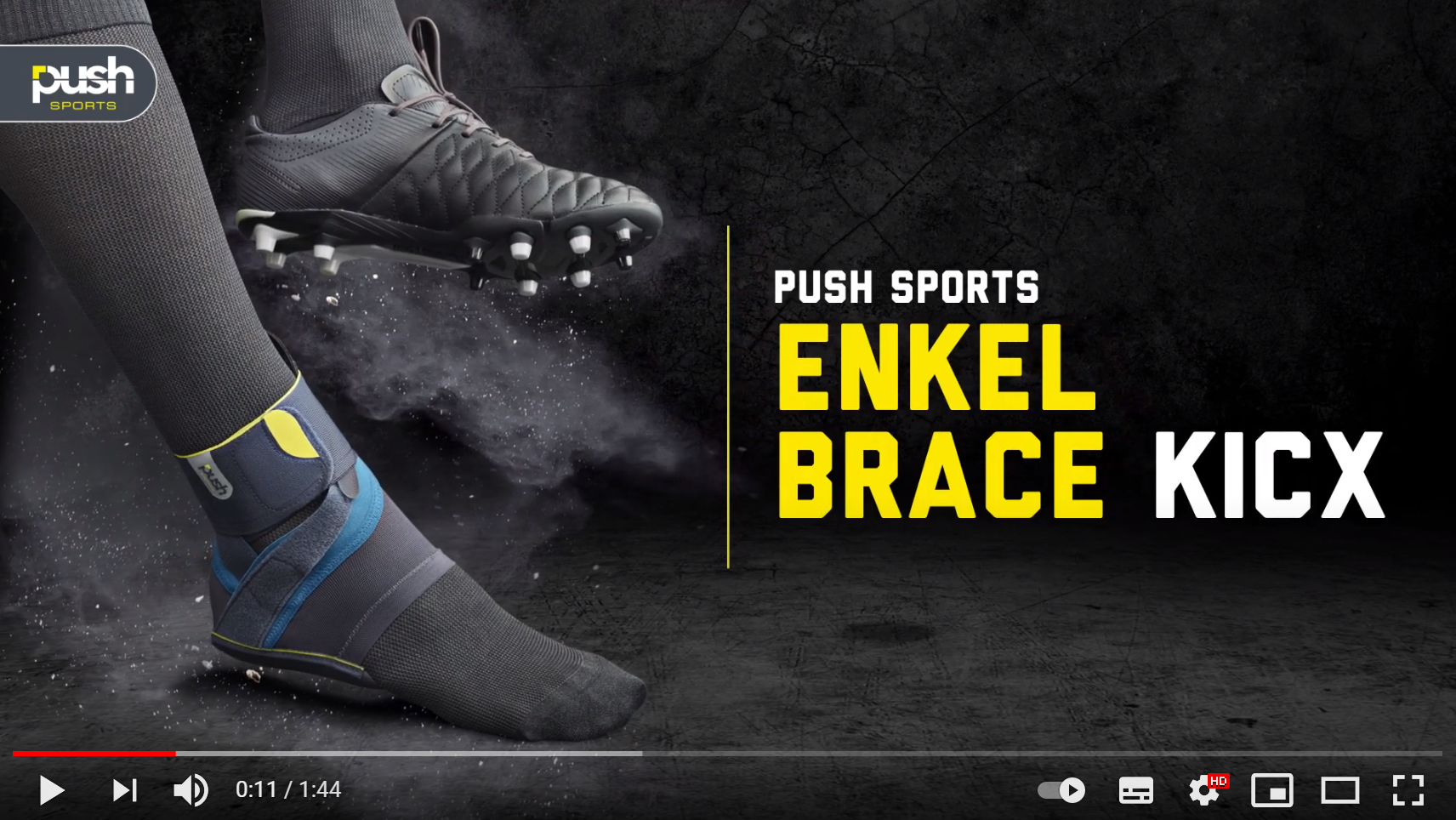 Push Sports Enkelbrace Kicx M Links