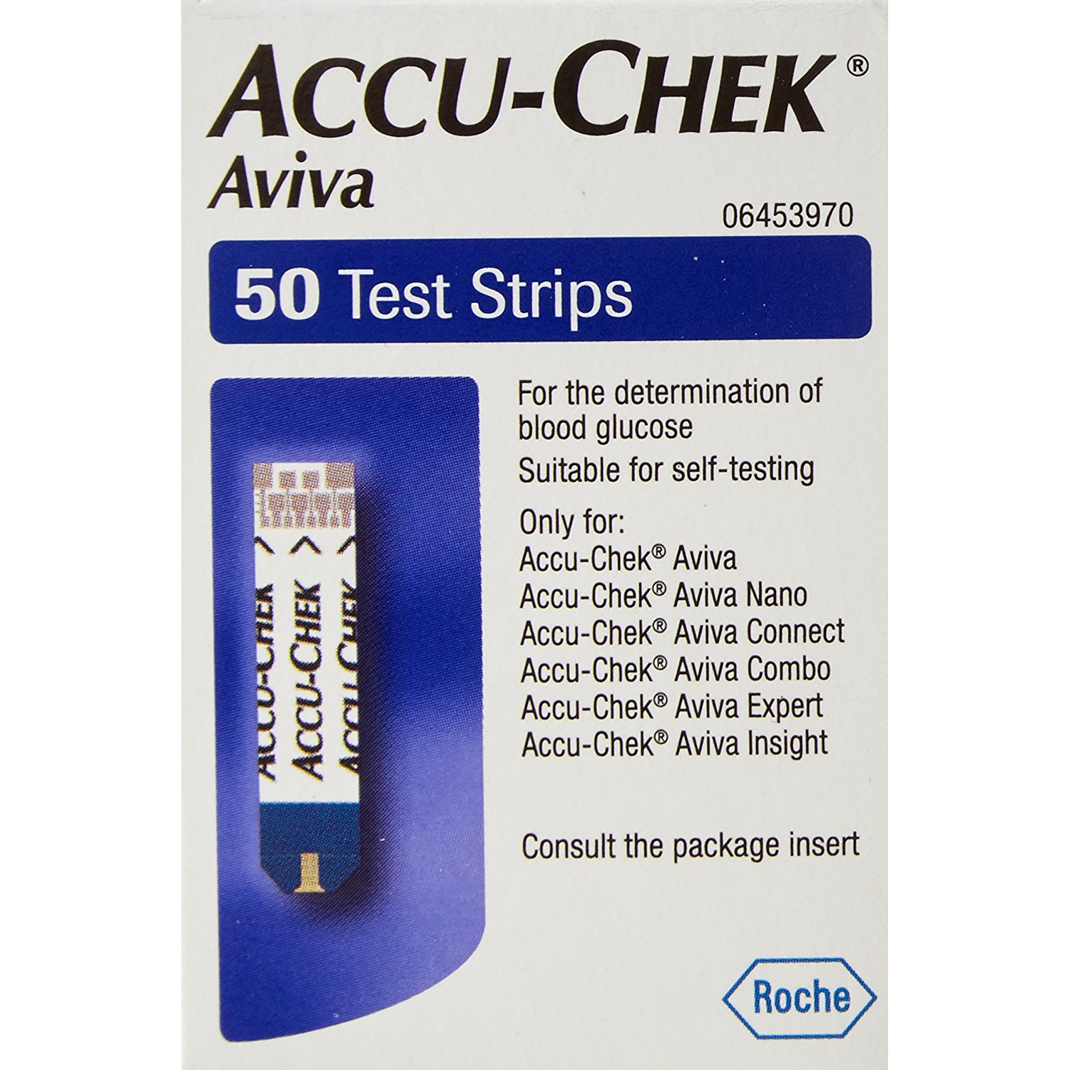 Accu-Chek Aviva bandelettes réactives (50 pcs)