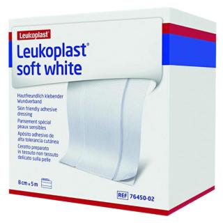 Leukoplast soft whithe - rouleau - 4 cm x 5 m