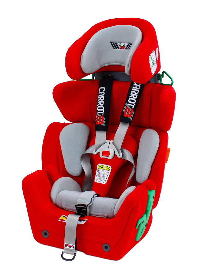 Autostoel meegroeibaar Carrot 3 XL - rood