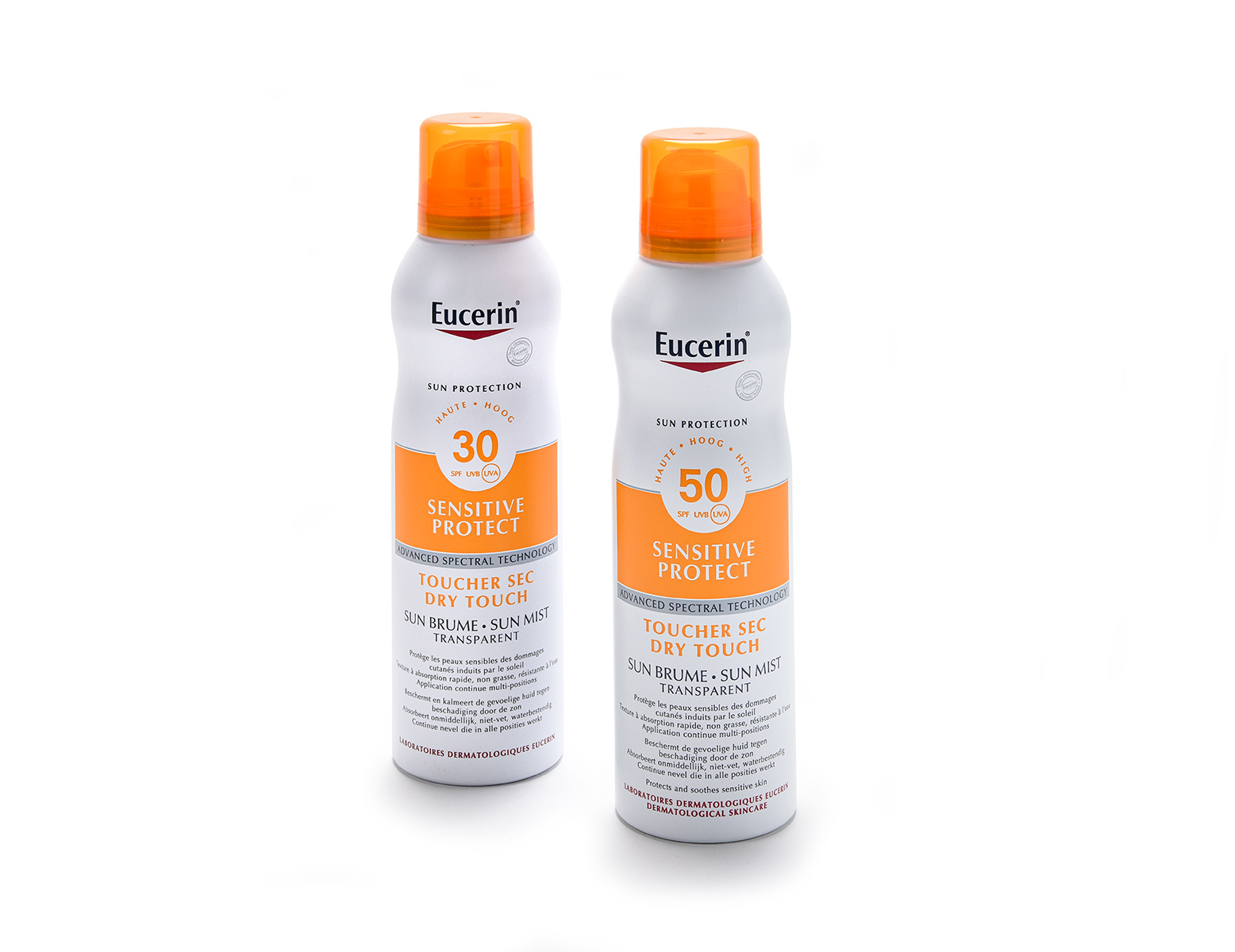 Eucerin sun mist transparant dry touch