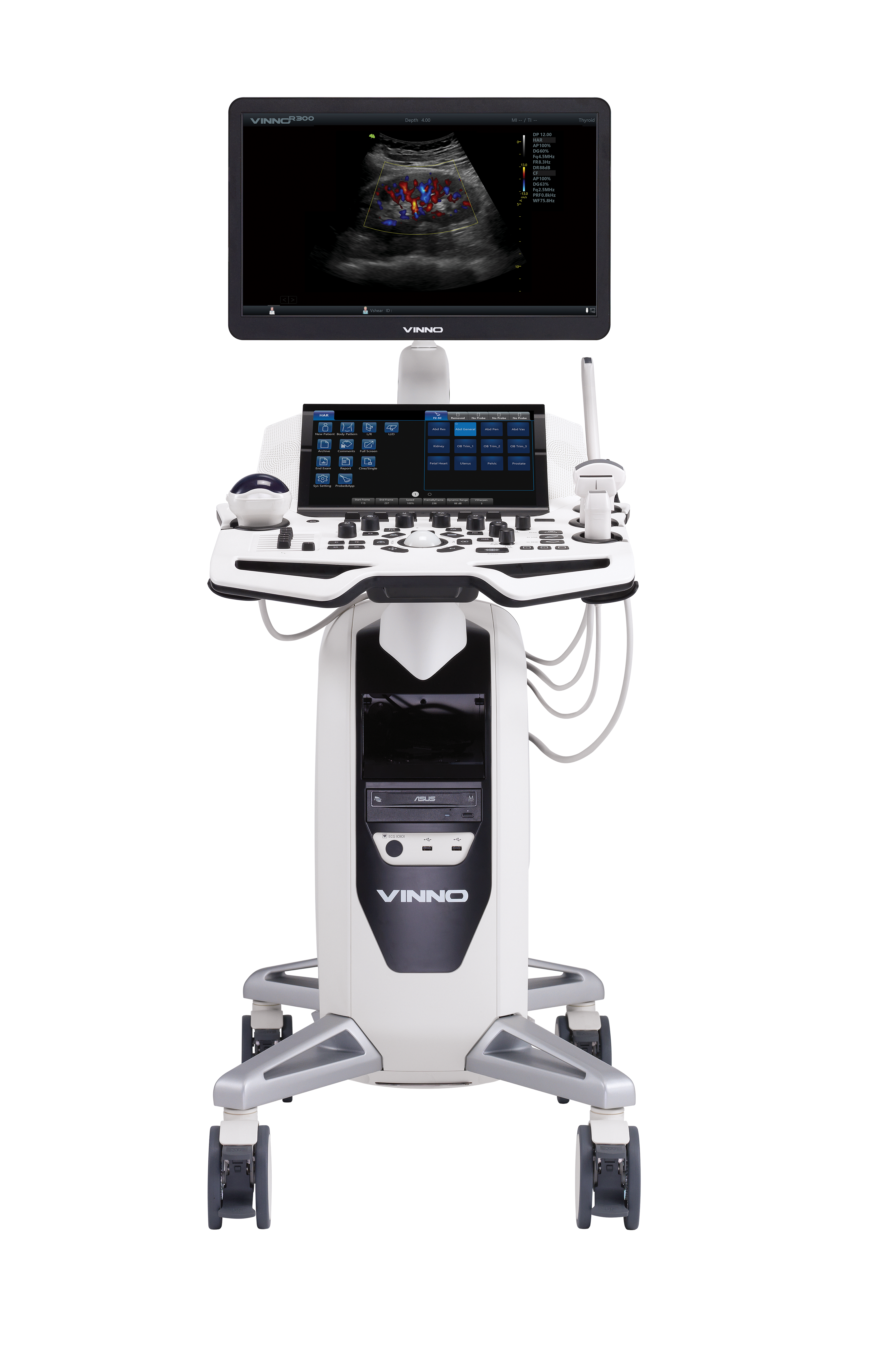 Vinno R300 echografie-apparaat praktijkunit - incl. WiFi