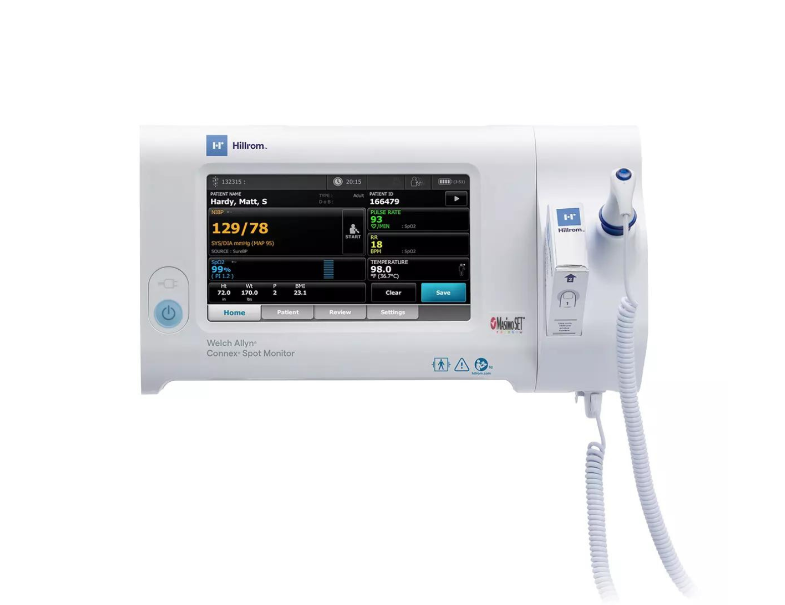 Patient Monitoring CSM NIBP + Masimo SpO2 + PRO 6000