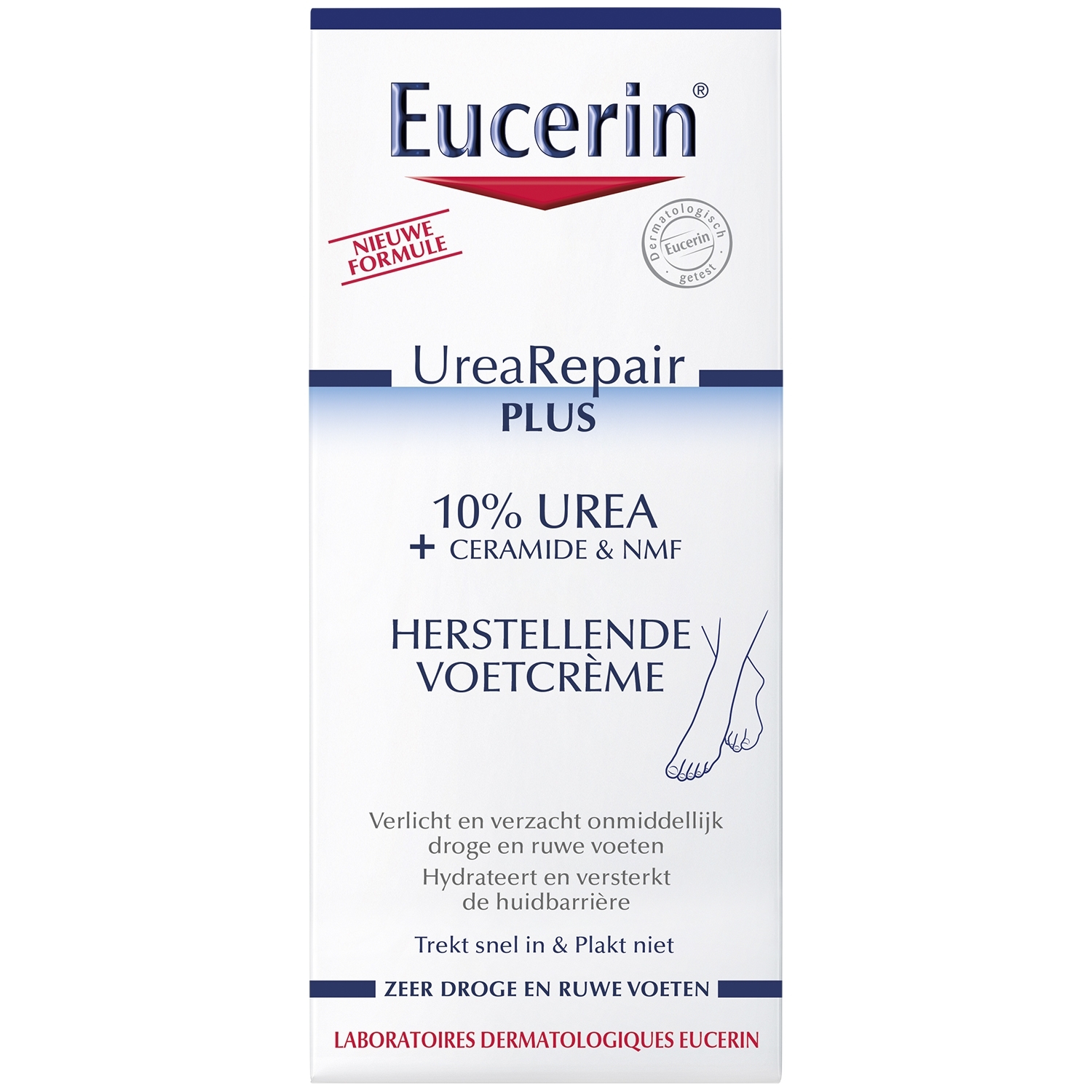 uuu! Eucerin Urearepair plus voetcrème herstellend - 10 % Urea - 100 ml