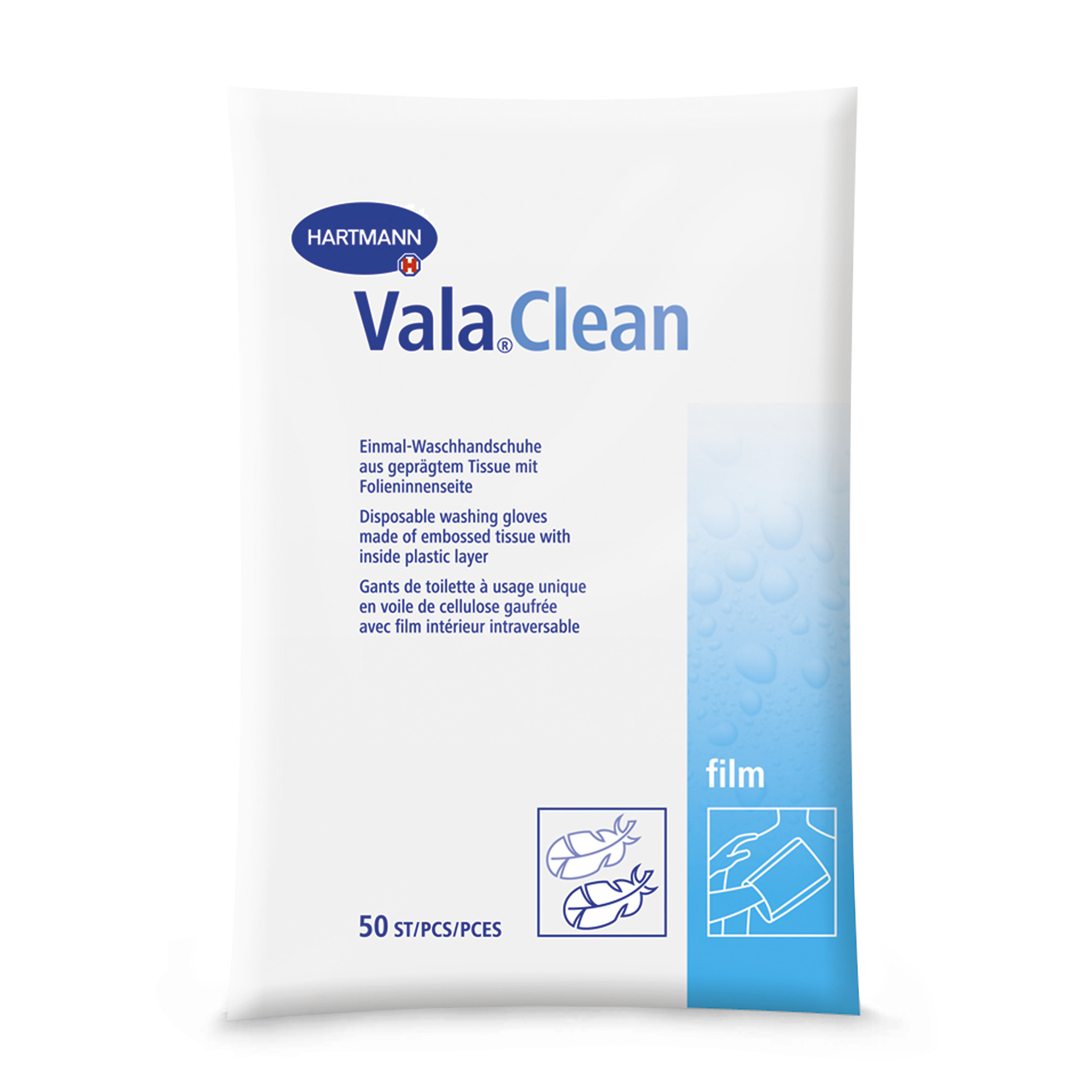 Valaclean film washandje (50 st)