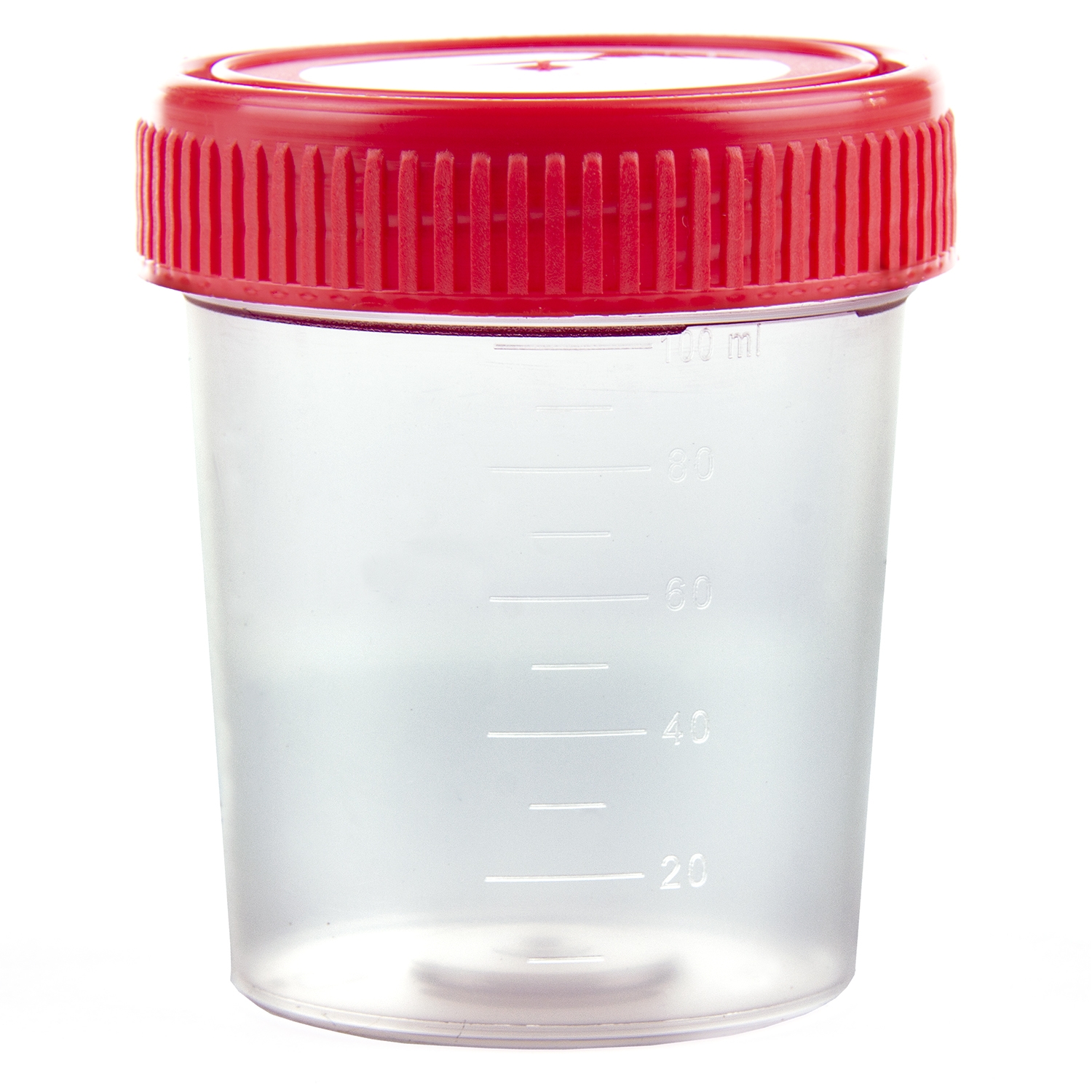 Pot à urine avec capuchon en propylène - 120 ml (300 pcs)