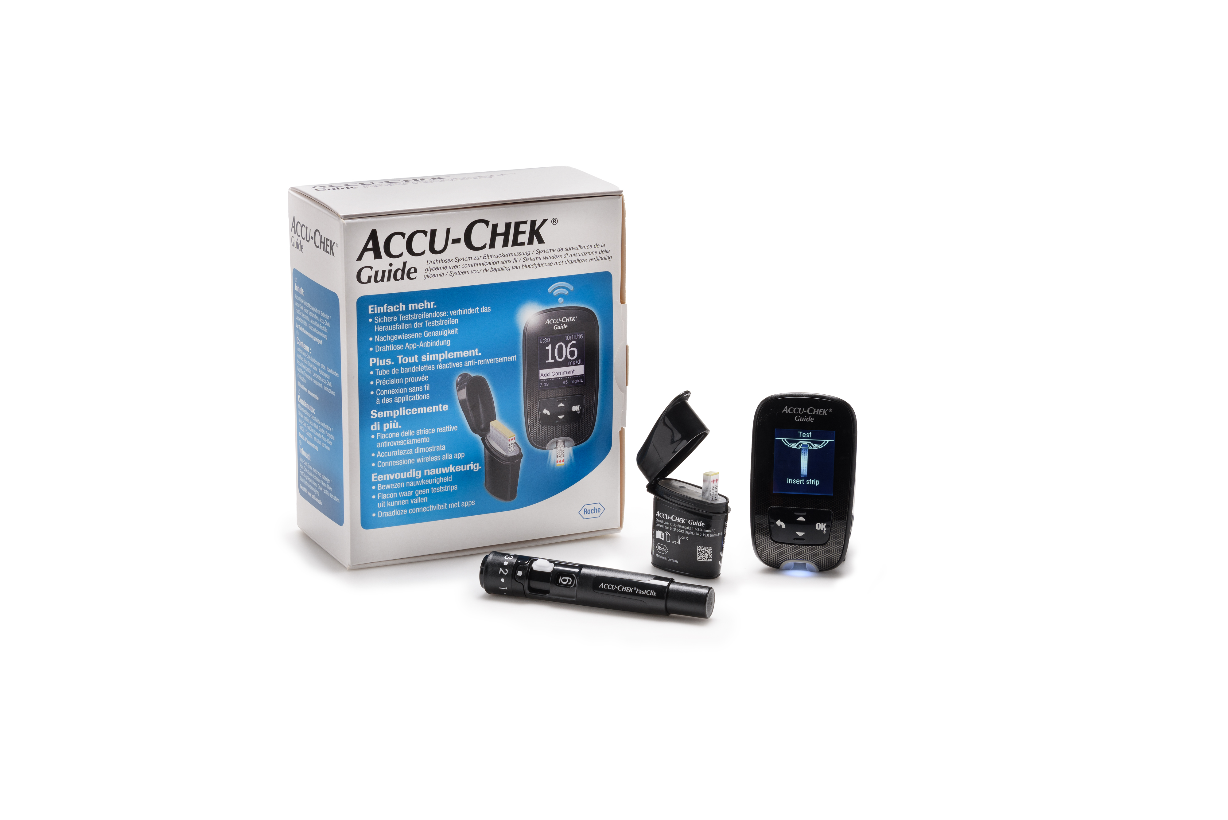 Roche Accu-chek Guide - startkit - lecteur de glycémie