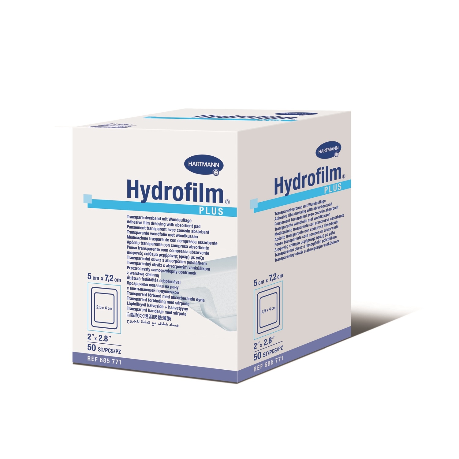 Hydrofilm plus stérile - 9 x 10 cm (50 pcs)