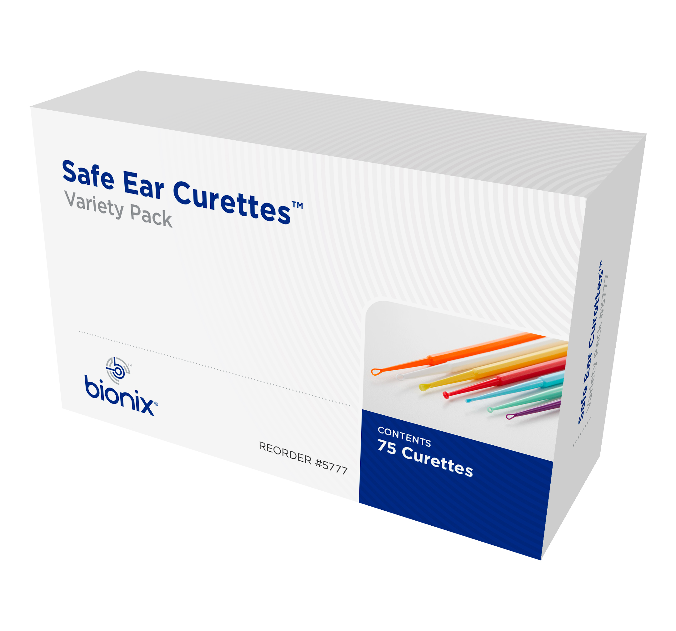 Bionix Kit varié curettes auriculaires de sécurité (75 pcs)