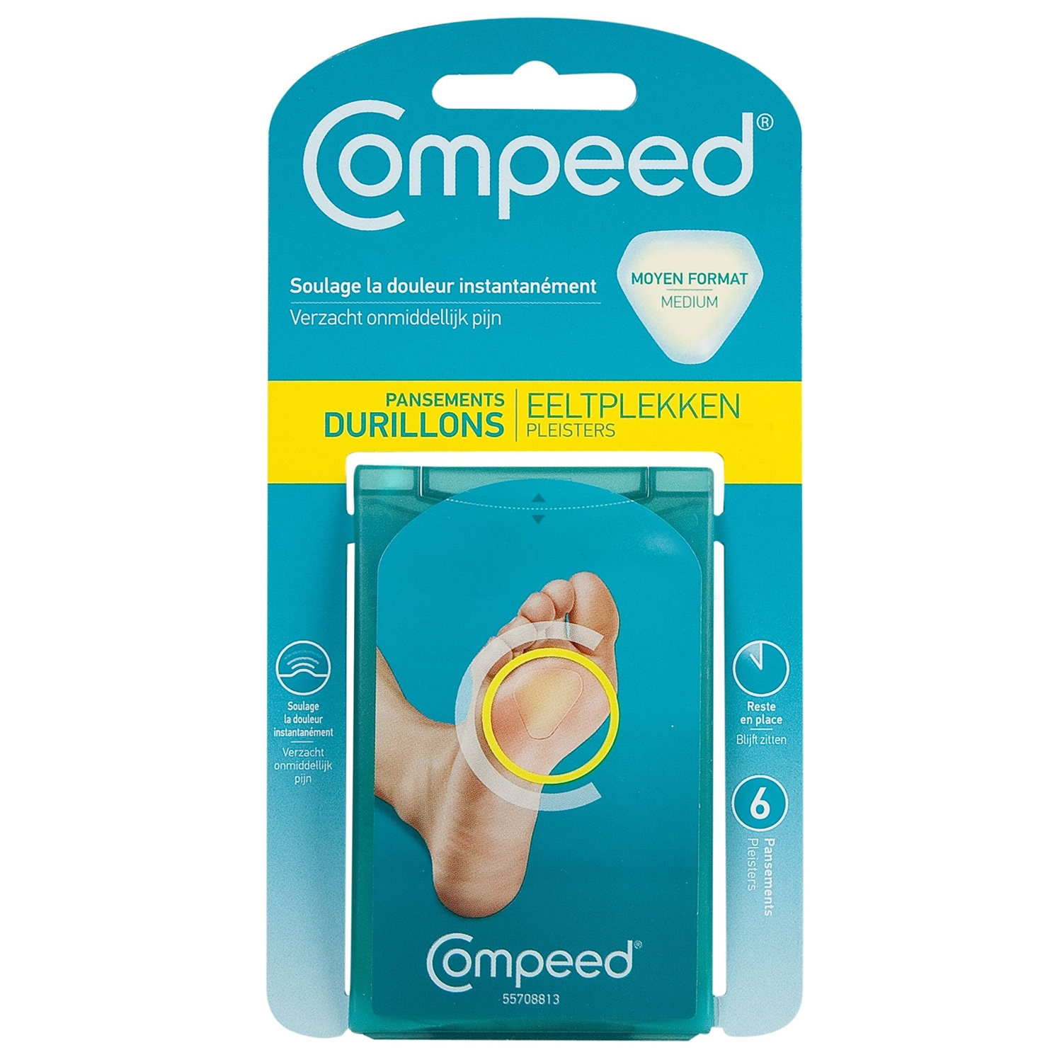 Compeed eeltplekken - M (6 st)