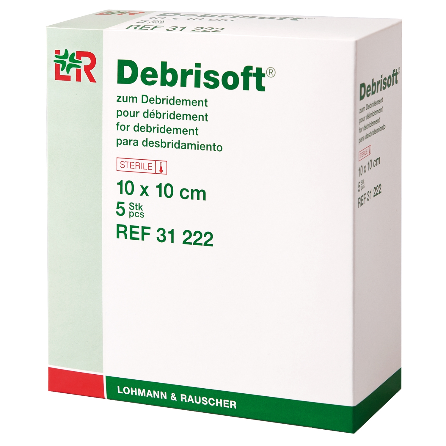 Debrisoft steriel - 10 x 10 cm (5 st)