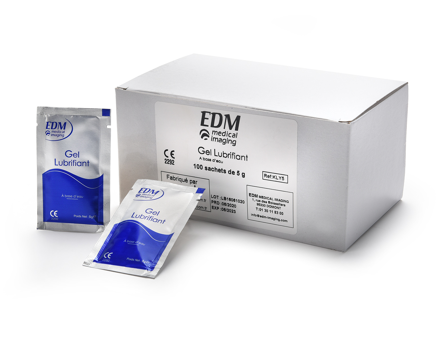 Lubrifiant EDM - médical - 5 g (100 pcs)