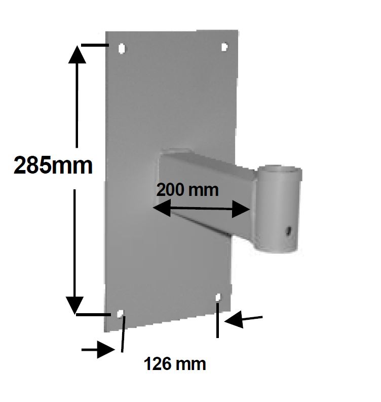 Système d'aspiration ECG DT80 - support mural bras