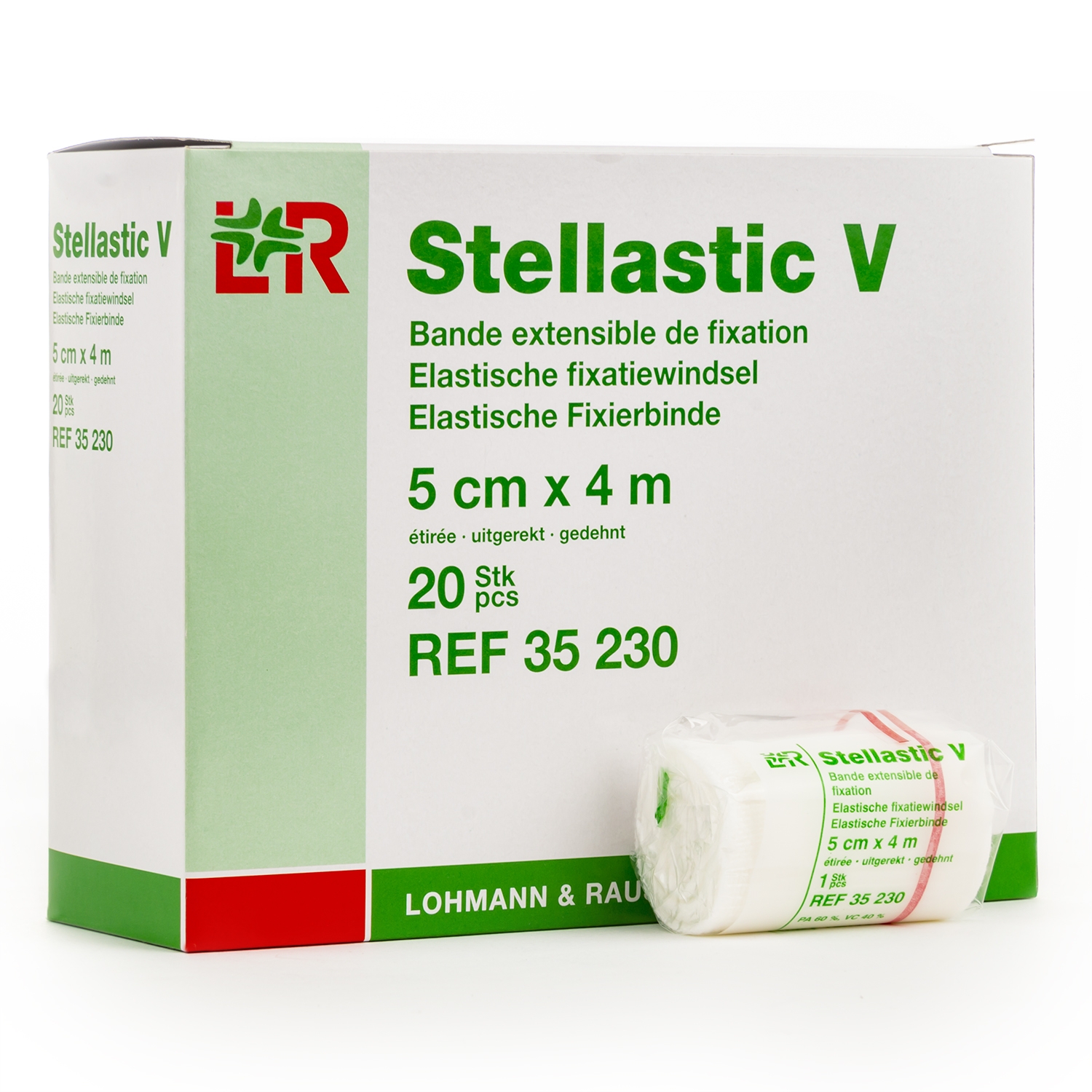 Stellastic V individueel verpakt - 5 cm x 4 m (20 st)