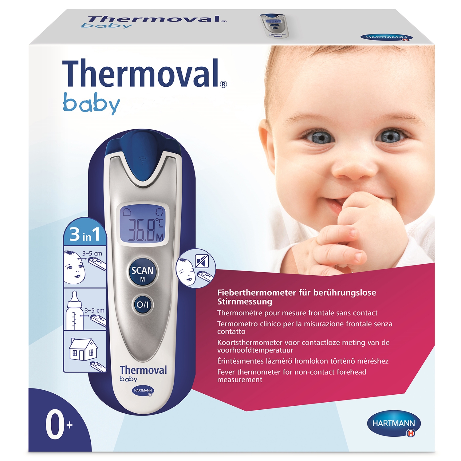 Thermometer Thermoval baby sense