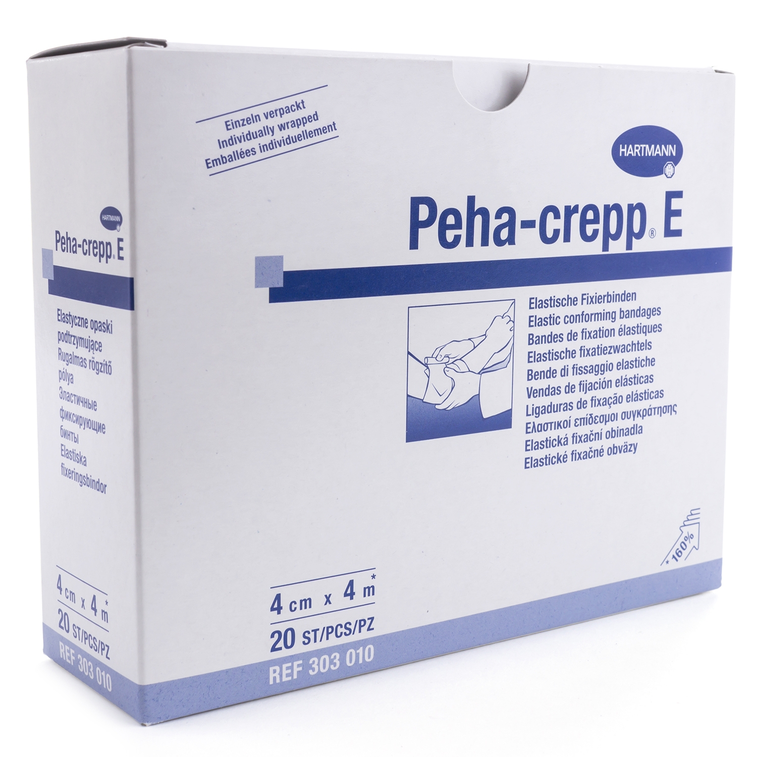 Peha-fix enveloppé individuellement - 4 m (20 pcs) (peha-crepe)