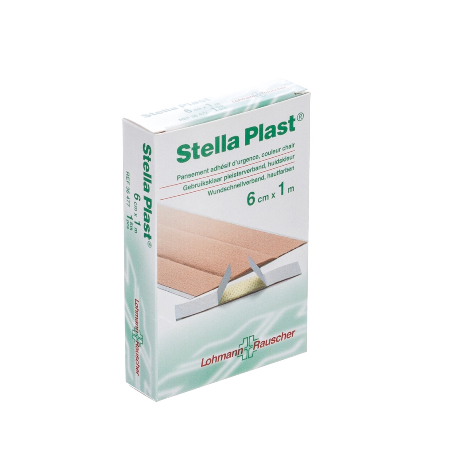 Stellaplast snelverband - rol 6 cm