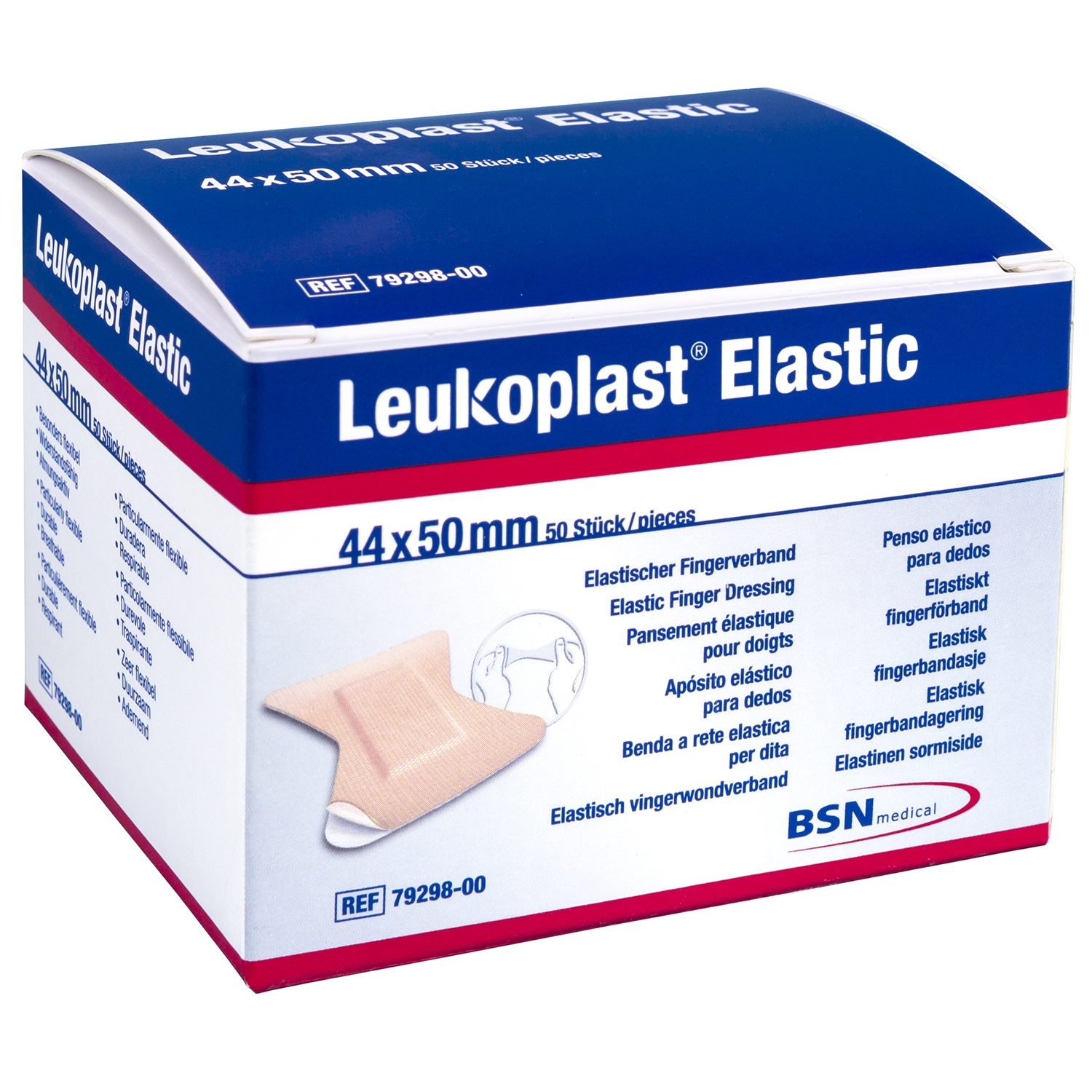 Leukoplast elastic vingertop - 44 x 50 mm (50 st)