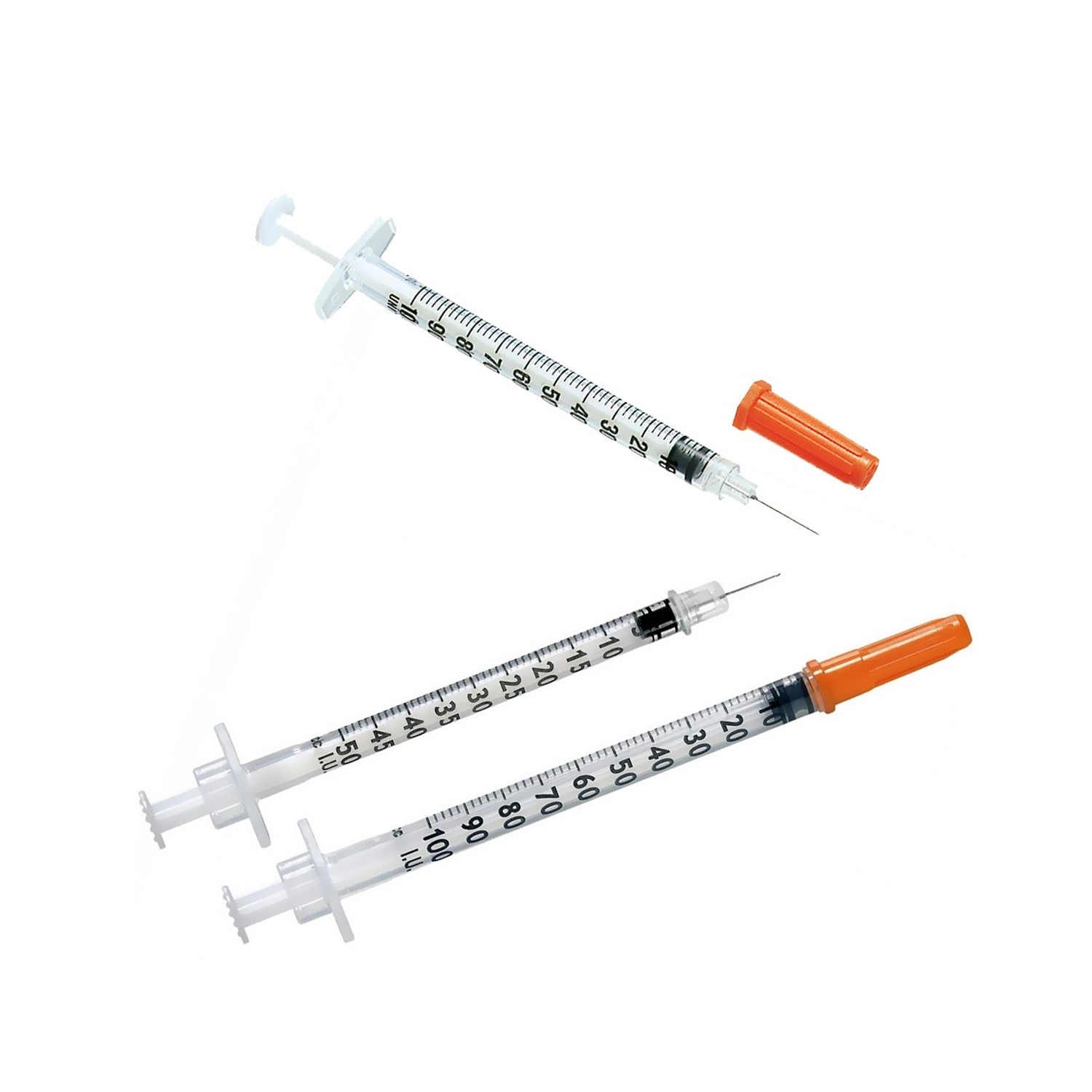 Micro-fine insuline spuit - 1,0 ml + naald 29 G x 13 mm (10 st)