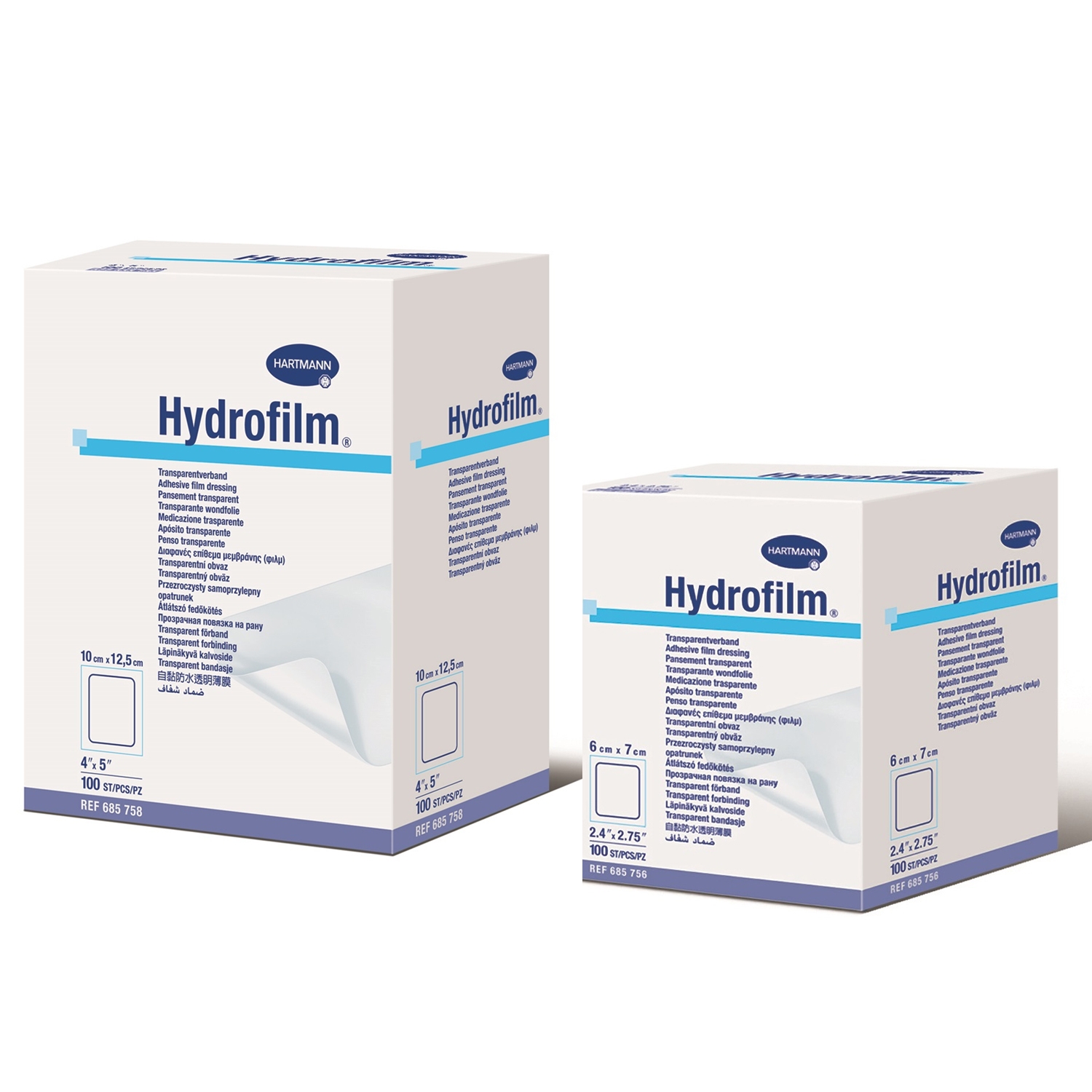 Hydrofilm stérile