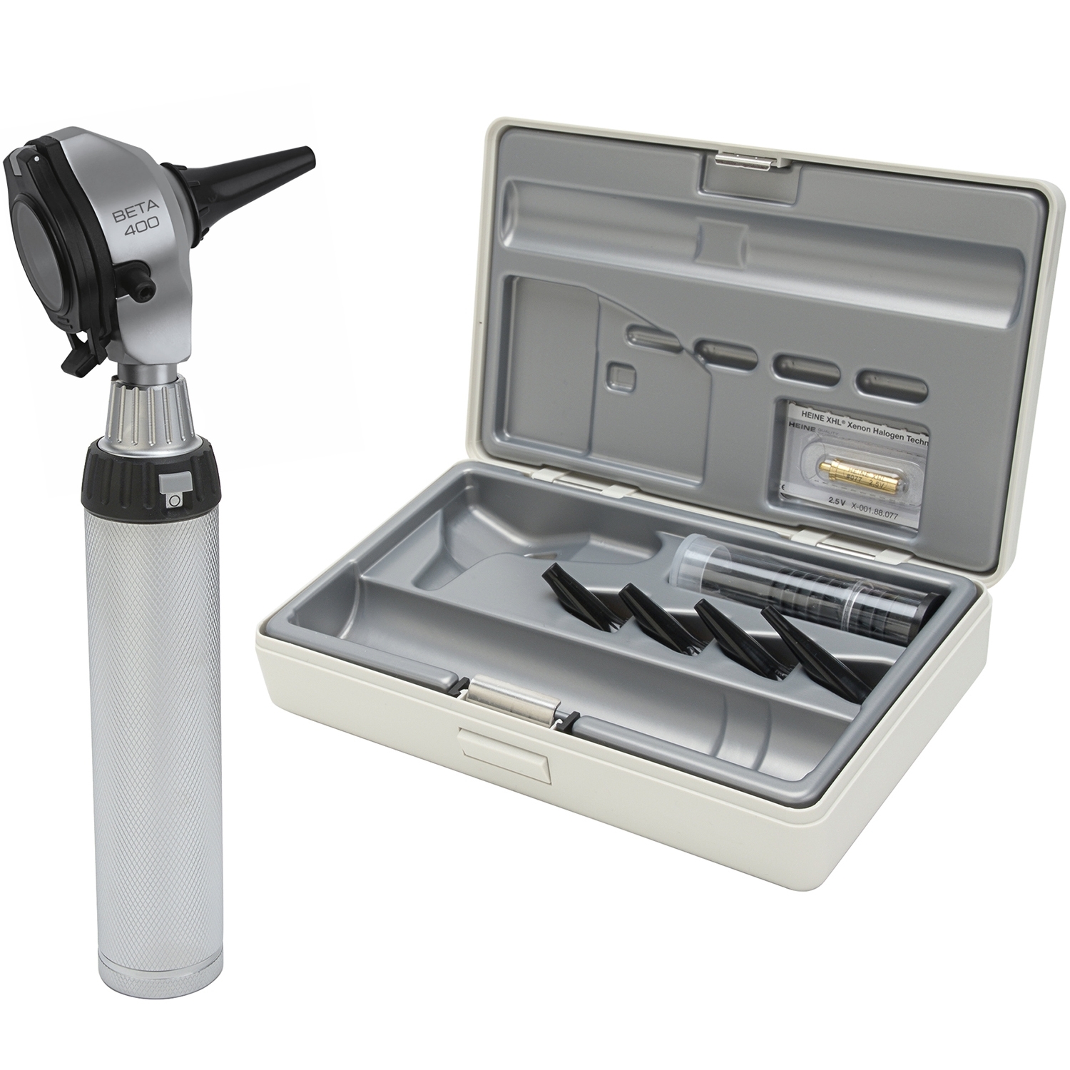 Otoscope Heine Beta 400 2,5 V + boîte