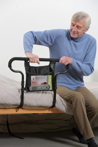 Barre de transfert / lit avec sac de rangement