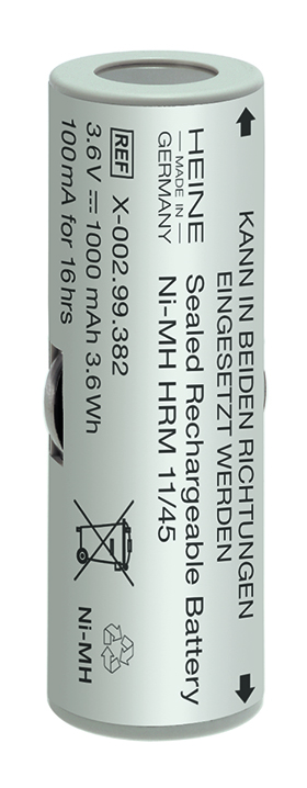 Batterie de réserve rechargeable Heine NiMh - 3,5 V