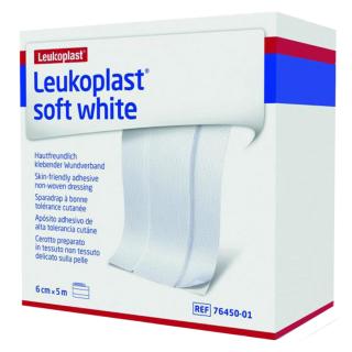 Leukoplast soft white - rol - 4 cm x 5 m