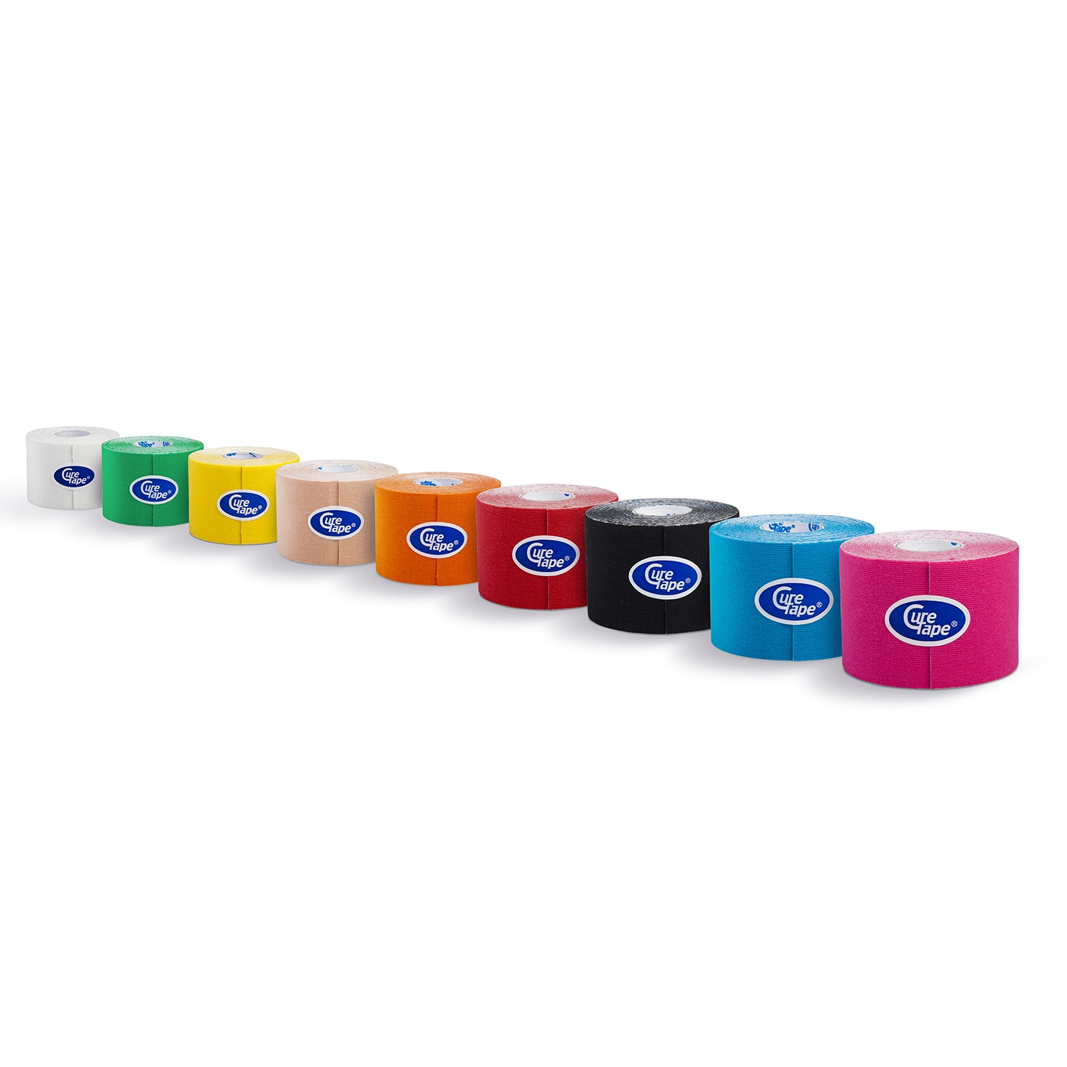 CureTape Classic kinésiologique - 5 cm x 5 m - rouge