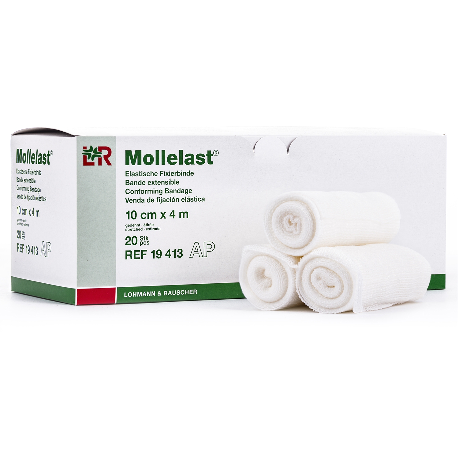 Mollelast bande extensiblerol - 4 m (20 pcs)