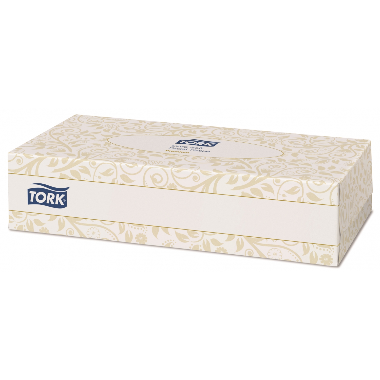 TORK papiers-mouchoirs - 2 couches - carton distributeur (100 pcs)