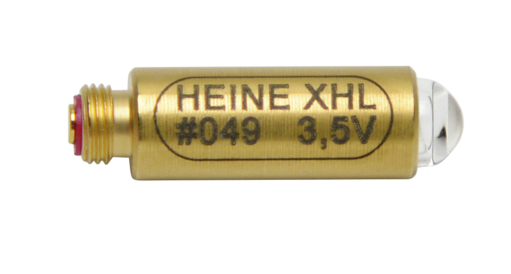 Lampe de réserve Heine xenon pour tête d'otoscope Beta 100, tête d'otoscope K100 - 3,5 V