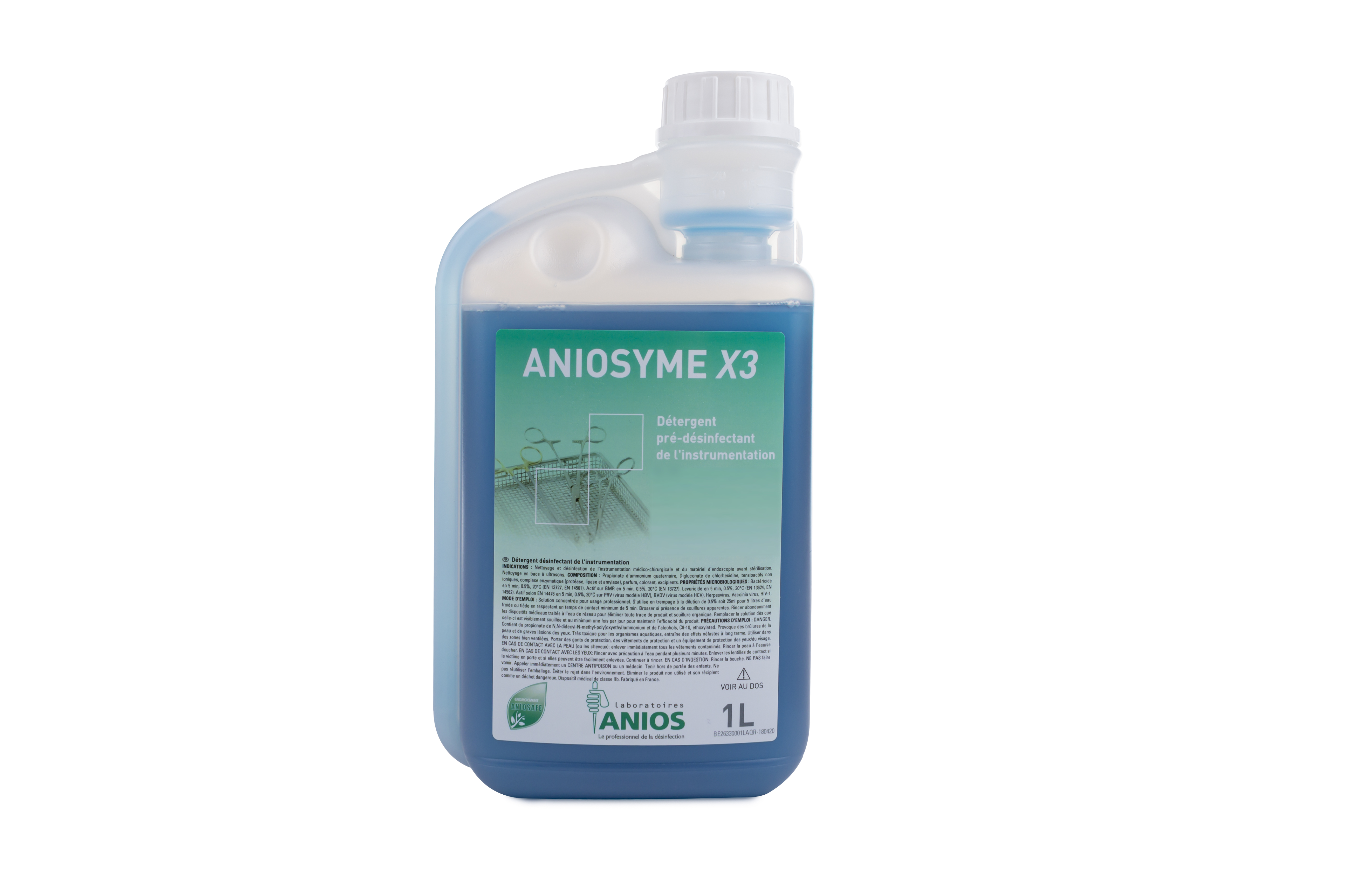 Aniosyme X3 - reiniging en pré-ontsmetting instrumenten