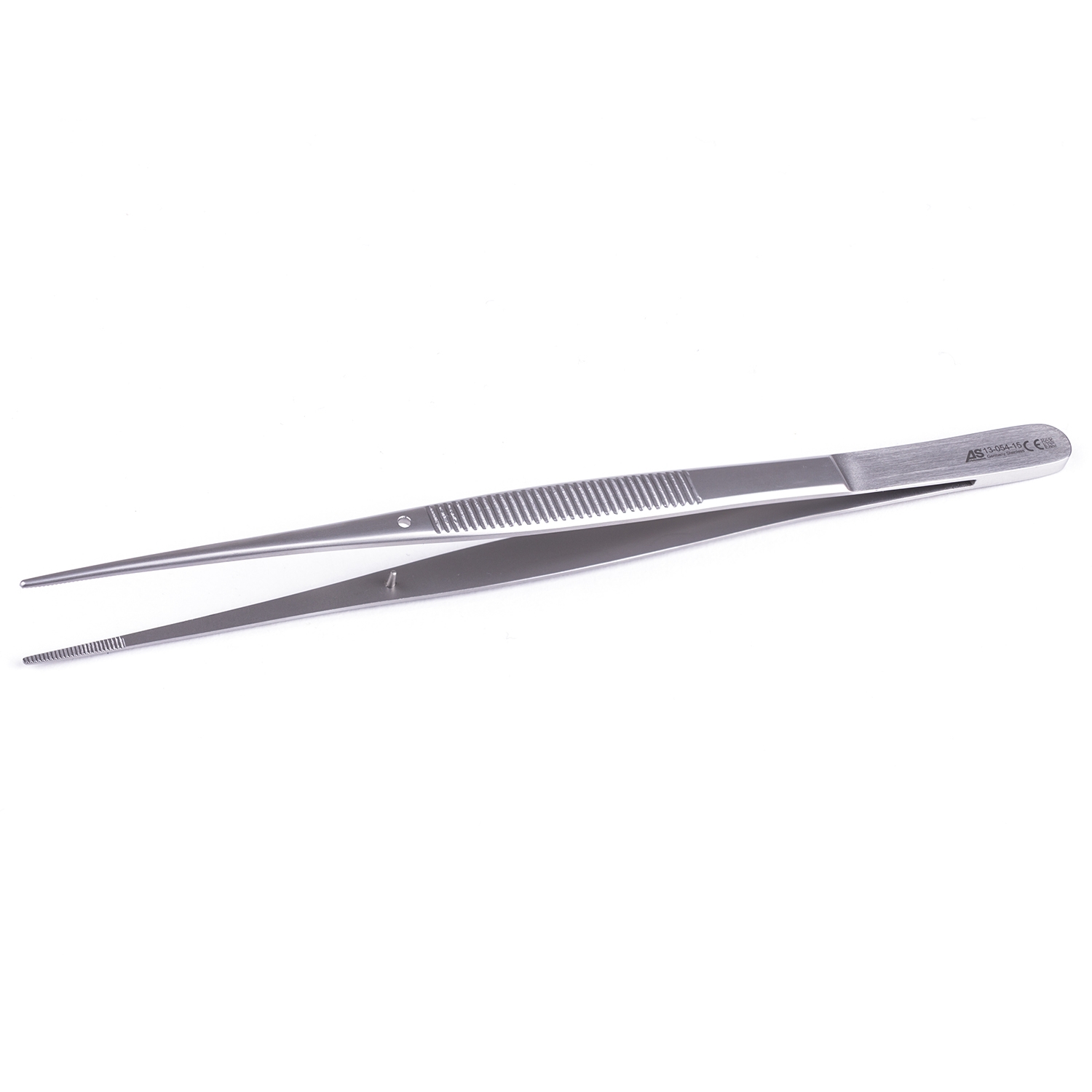 Pincet Semken anatomisch + stift Duits - 14,5 cm