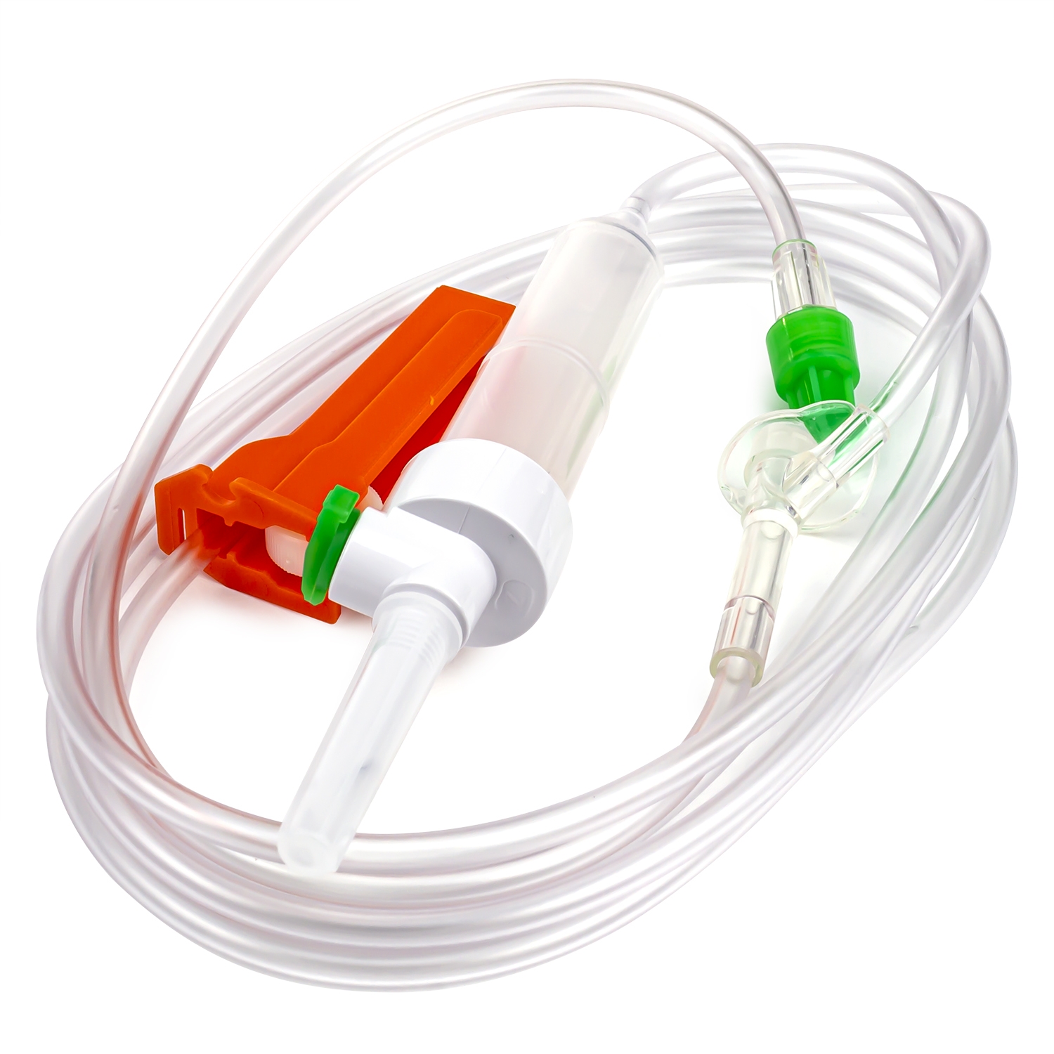 Set de perfusion + port d'injection - 200 cm