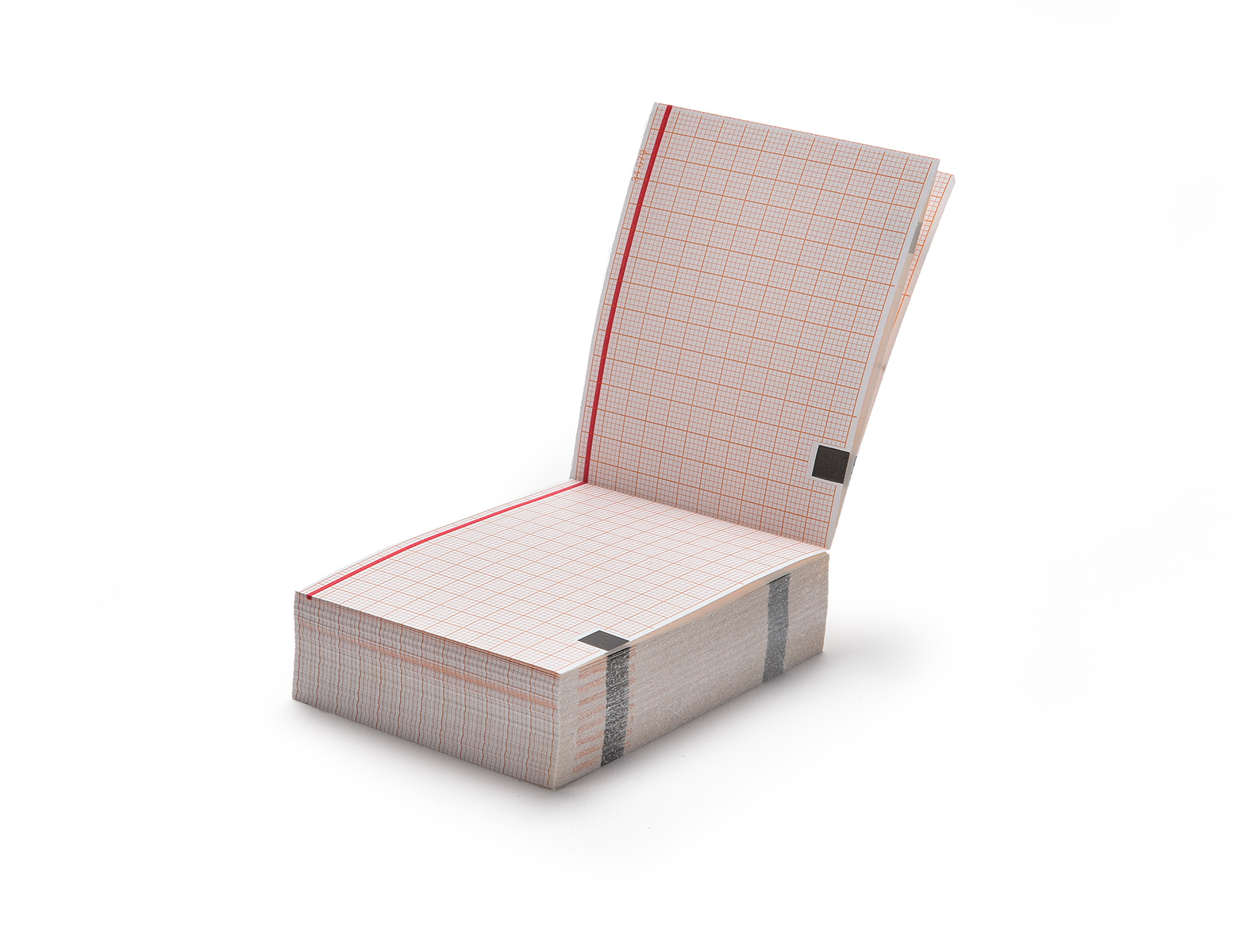 ECG papier z-fold Fukuda - 63 x 75 mm - 400 vellen