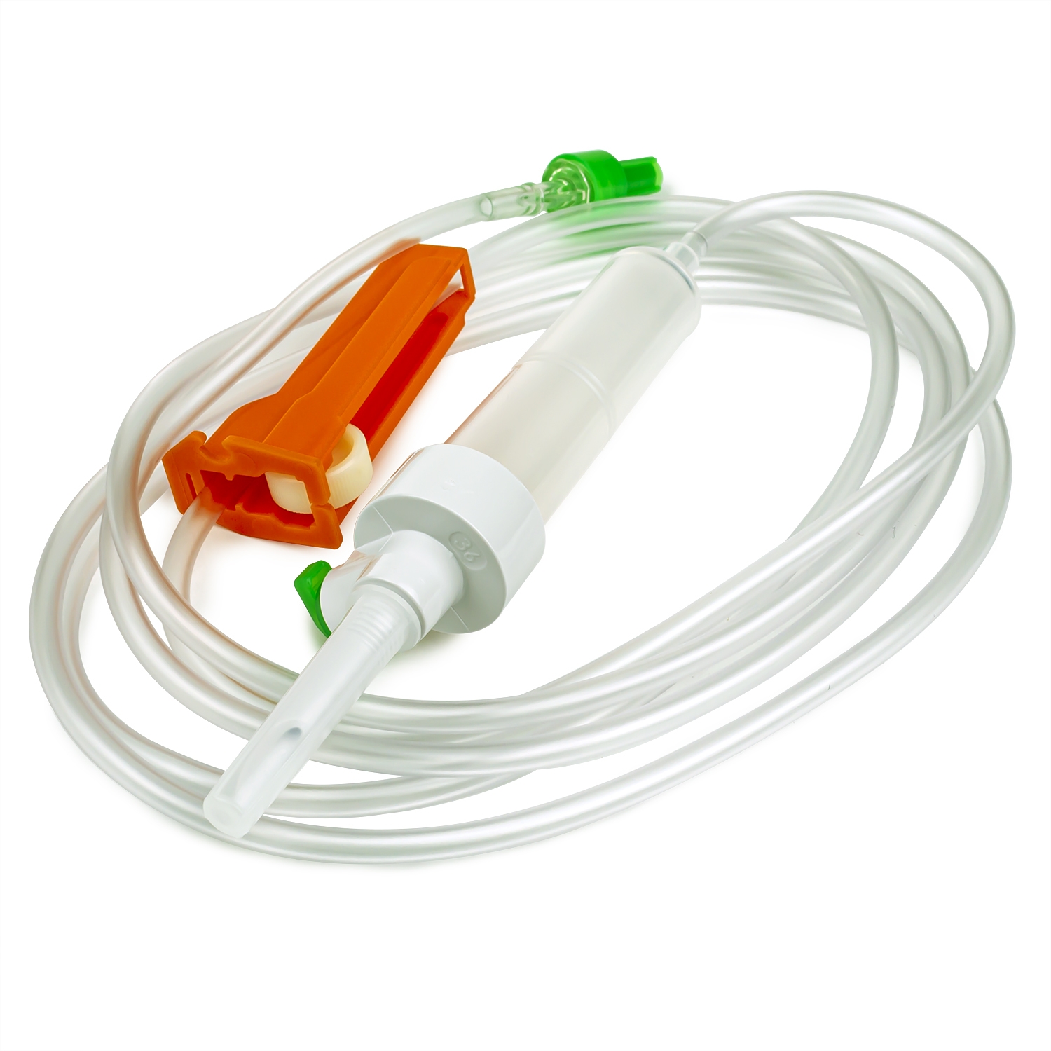 Set de perfusion luer-lock - 210 cm