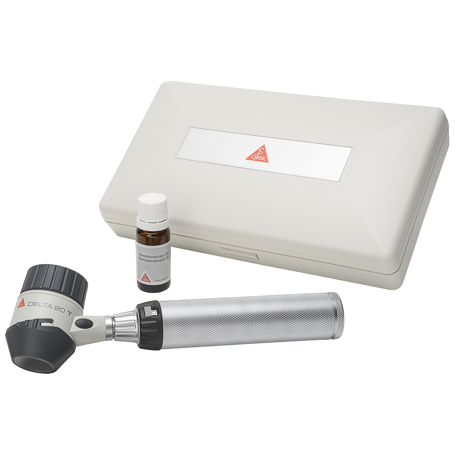 Heine dermatoscoop DELTA 20T LED - set - met USB oplader